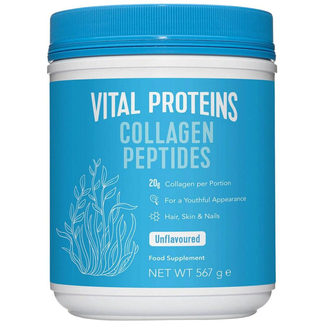 Collagen Peptides Original | Hair, Skin & Nails Support - 567 грама - Nutra Best Bulgaria
