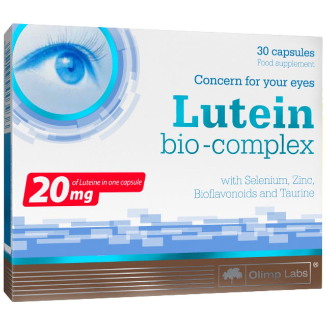 Lutein Bio Complex - 30 капсули - Nutra Best Bulgaria