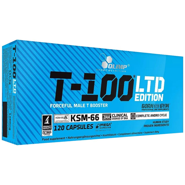 T-100 LTD EDITION 120 капсули - Nutra Best Bulgaria