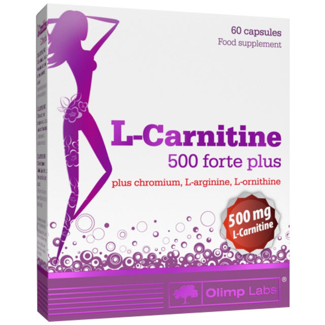 L-CARNITINE 500 FORTE PLUS 60 капсули - Nutra Best Bulgaria