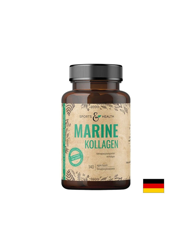 Красива кожа - здрави стави - Морски колаген, 140 капсули  Sports & Health Solutions - Nutra Best Bulgaria