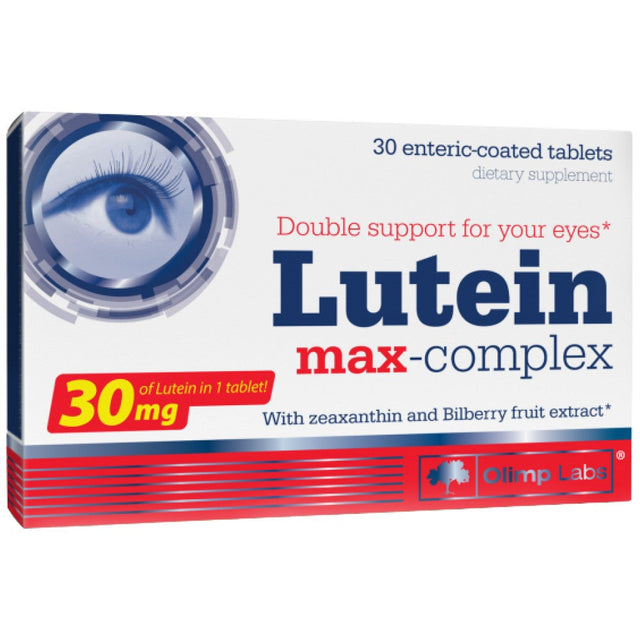Lutein Max Complex - 30 Таблетки - Nutra Best Bulgaria