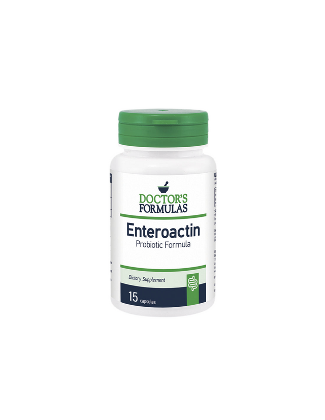 Ентероактин Пробиотична Формула, 15 капсули Doctor’s Formulas  Doctor’s Formulas - Nutra Best Bulgaria