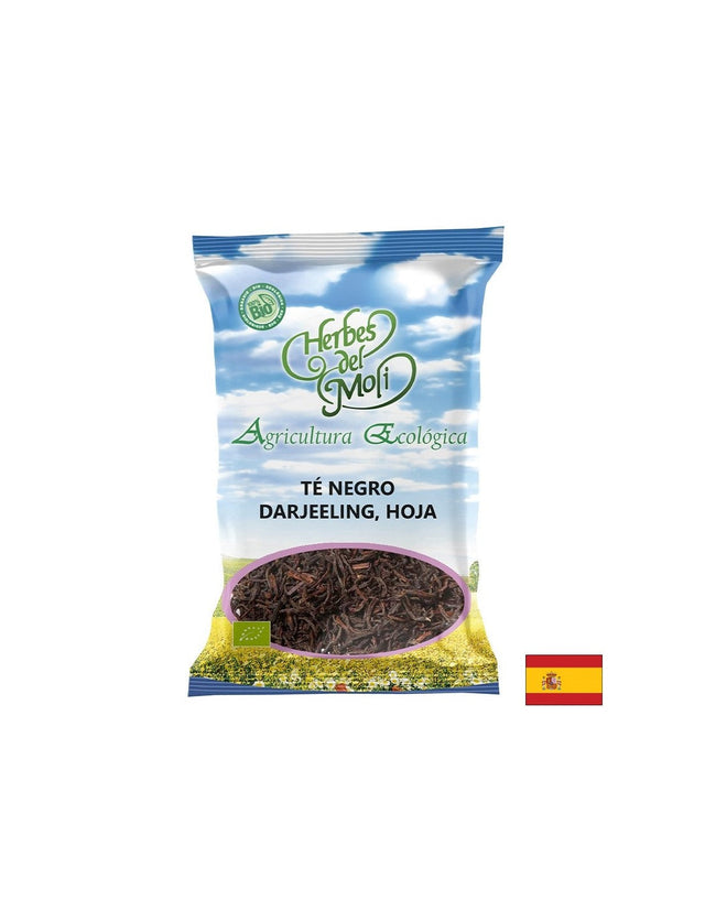 Черен чай от региона на Дарджилинг Био, 15 филтърни пакетчета  Herbes del Molí - Nutra Best Bulgaria