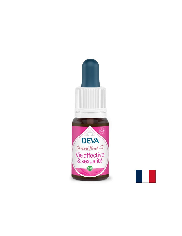 Емоционален живот и сексуалност, капки по метода на Бах, 15 ml  DEVA - Nutra Best Bulgaria