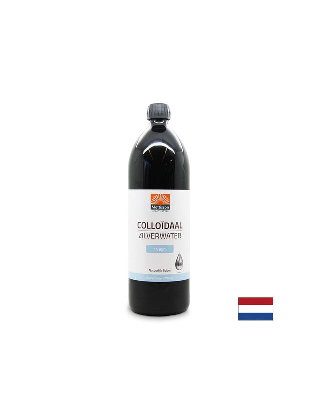 Колоидна сребърна вода 15 ppm, 1000 ml  Mattisson Healthstyle - Nutra Best Bulgaria