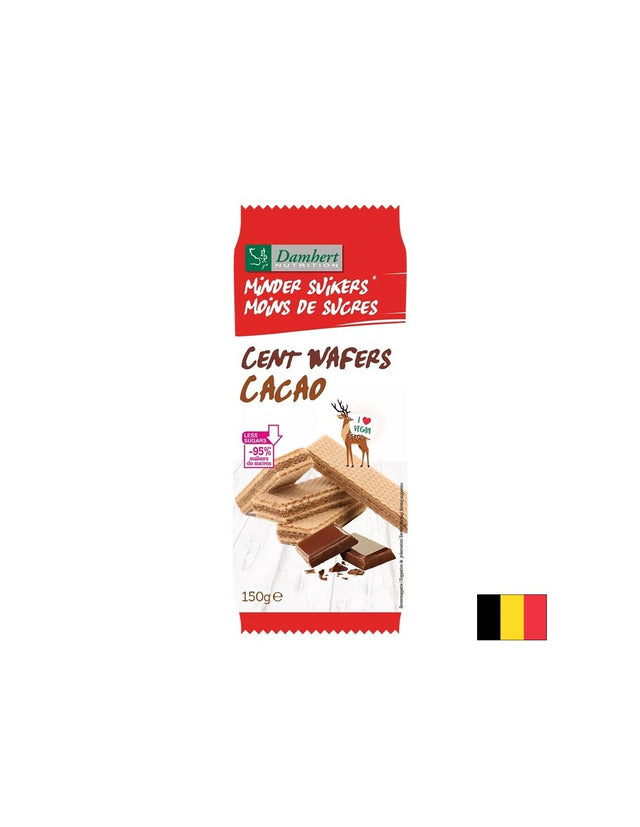 Вафли с какаов крем (без захар), 150 g  Damhert - Nutra Best Bulgaria