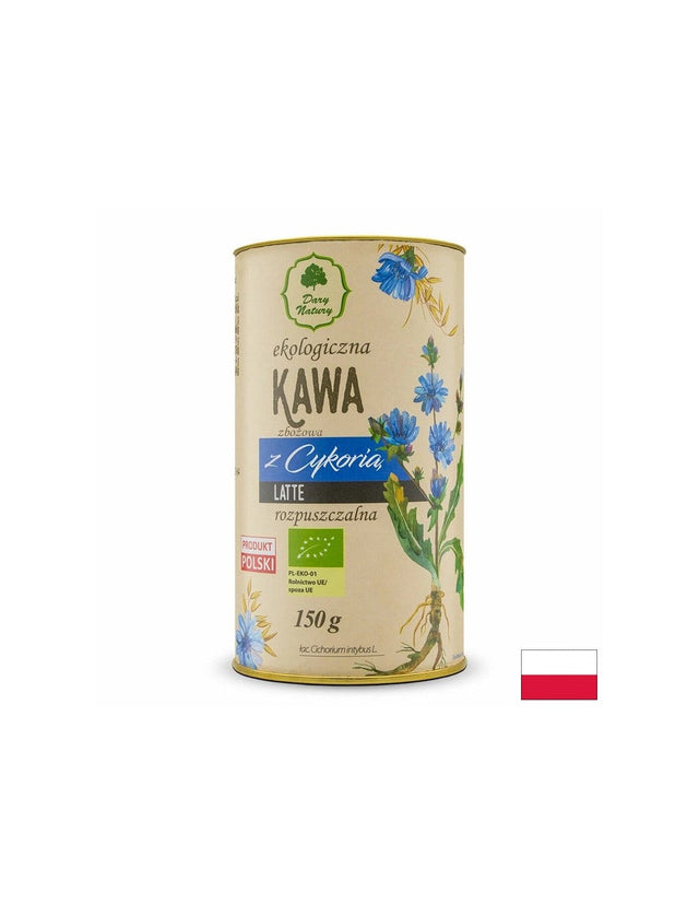 Инстантно лате с Цикория, билки и подправки Био, 150 g Dary Natury  Dary Natury - Nutra Best Bulgaria