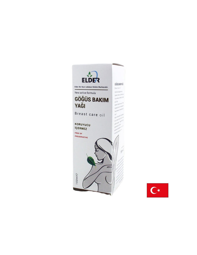 Грижа за бюста - натурално масло с подхранващ ефект, 150 ml  Nurs Lokman Hekim - Nutra Best Bulgaria