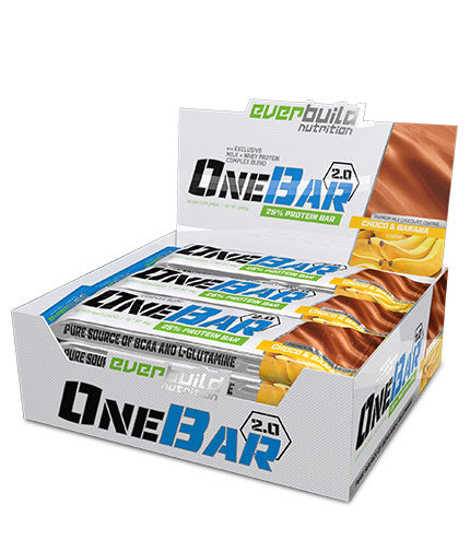 One Bar 2.0 / Box 12 bars - 1.02 KG - Nutra Best Bulgaria