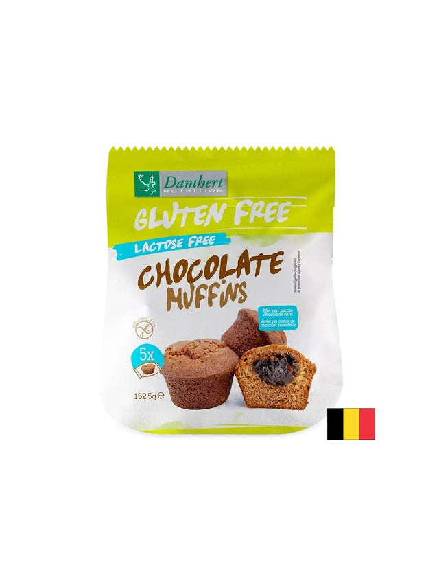 Шоколадови мъфини (без глутен и лактоза), 152 g  Damhert - Nutra Best Bulgaria