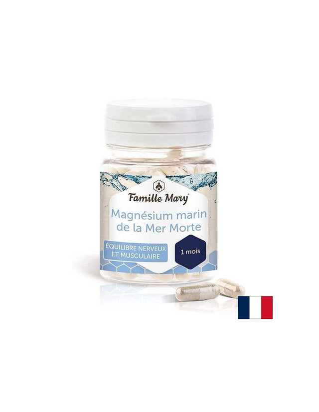 Морски магнезий – Енергия и мускулен тонус, 159.5 mg, 60 капсули  Famille Mary - Nutra Best Bulgaria
