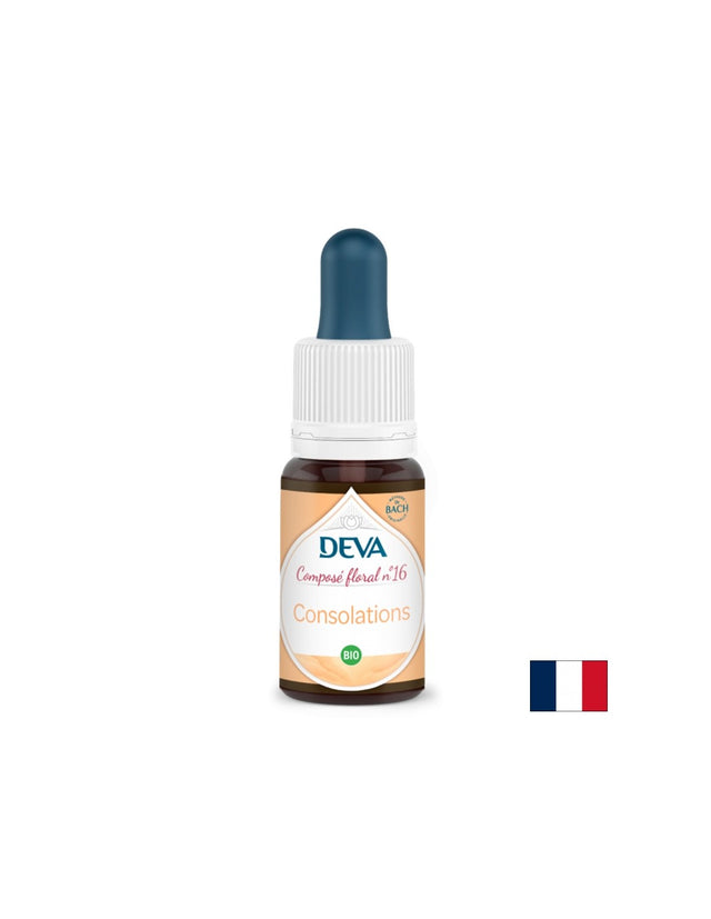 Утеха, флорални есенции, капки по метода на Бах №16,15 ml  DEVA - Nutra Best Bulgaria
