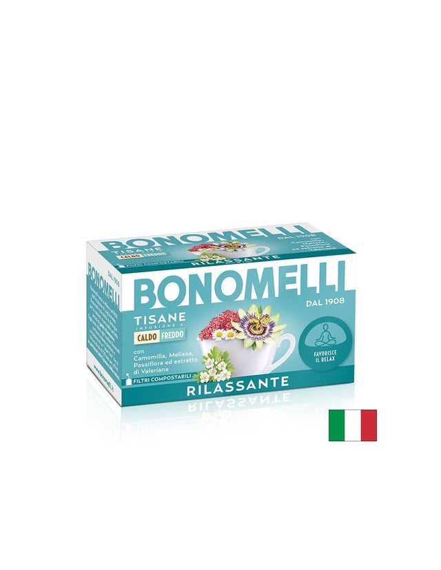 Билков чай Релакс - Нервно успокояване и баланс, 16 пакетчета  Bonomelli - Nutra Best Bulgaria