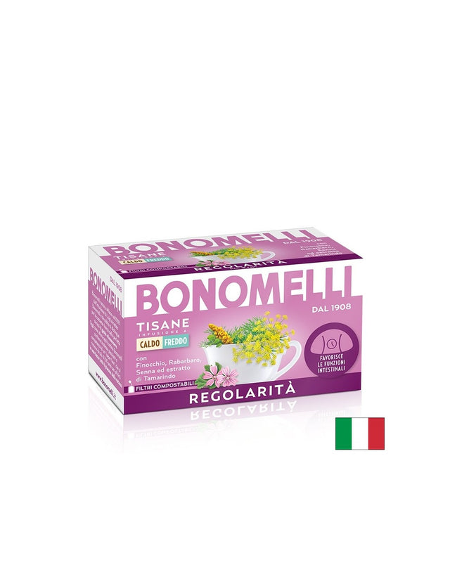 Билков чай за добра перисталтика - Чревен комфорт и естествена проходимост, 16 пакетчета  Bonomelli - Nutra Best Bulgaria