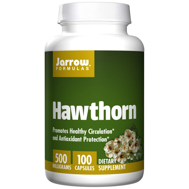 Hawthorn 500 mg 100 капсули  Jarrow Formulas - Nutra Best Bulgaria