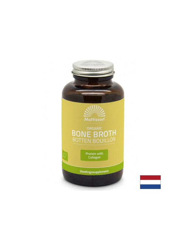 Телешки костен бульон Био, 170 капсули Mattisson Healthstyle  Mattisson Healthstyle - Nutra Best Bulgaria