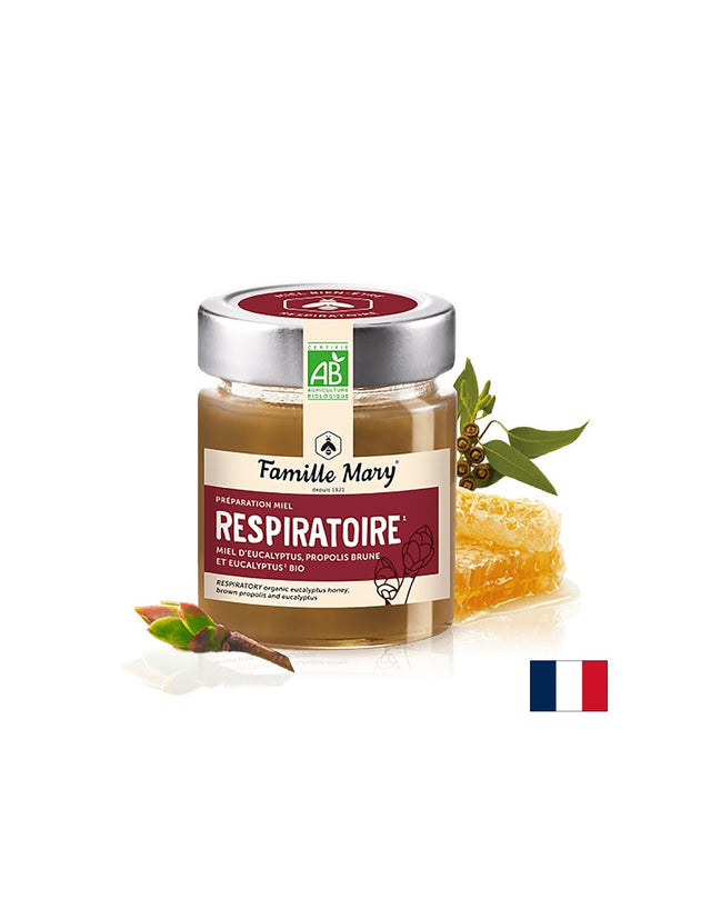Пчелен мед от евкалипт с кафяв прополис и евкалипт БИО, 170 g  Famille Mary - Nutra Best Bulgaria