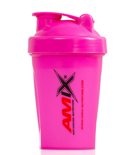 MiniShaker Color 400 ml / pink  AMIX - Nutra Best Bulgaria