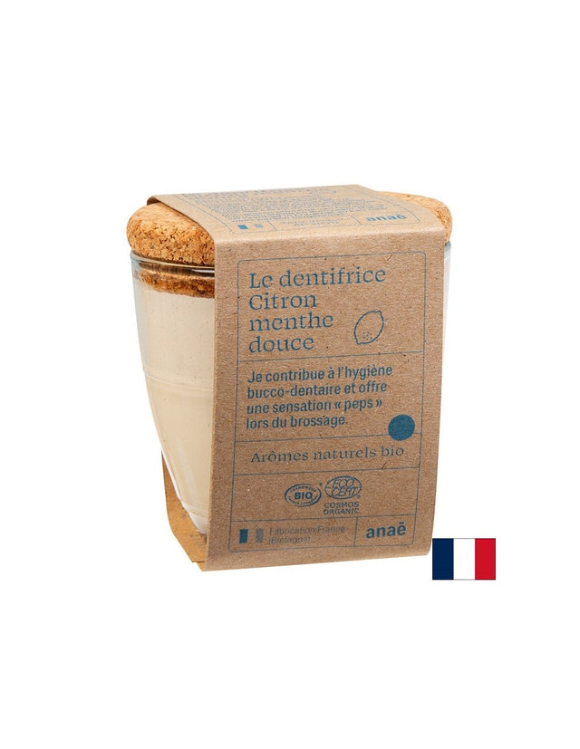 Паста за зъби с лимон и сладка мента, БИО, 175 g  Écodis - Nutra Best Bulgaria