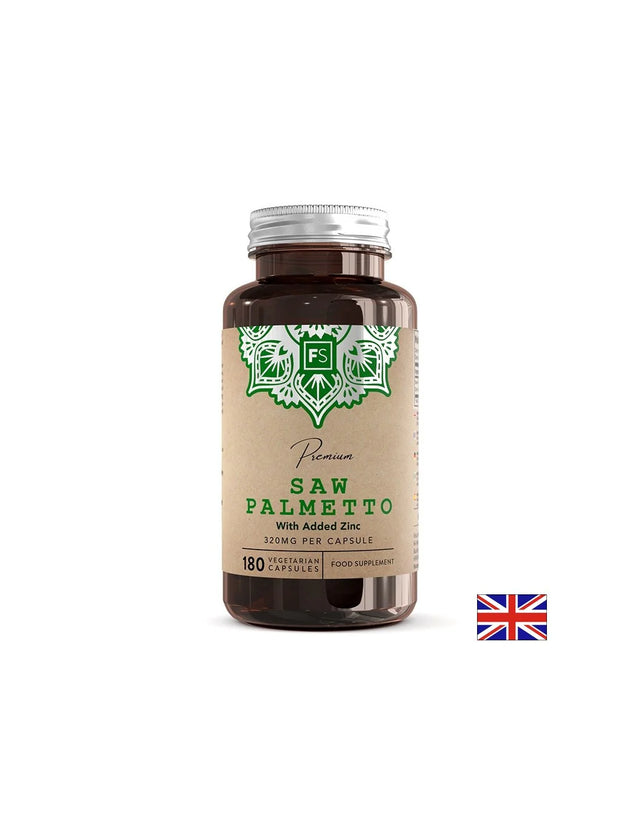 Простата и уринарен тракт - Сао палмето + цинк, 180 капсули  Focus Supplements - Nutra Best Bulgaria