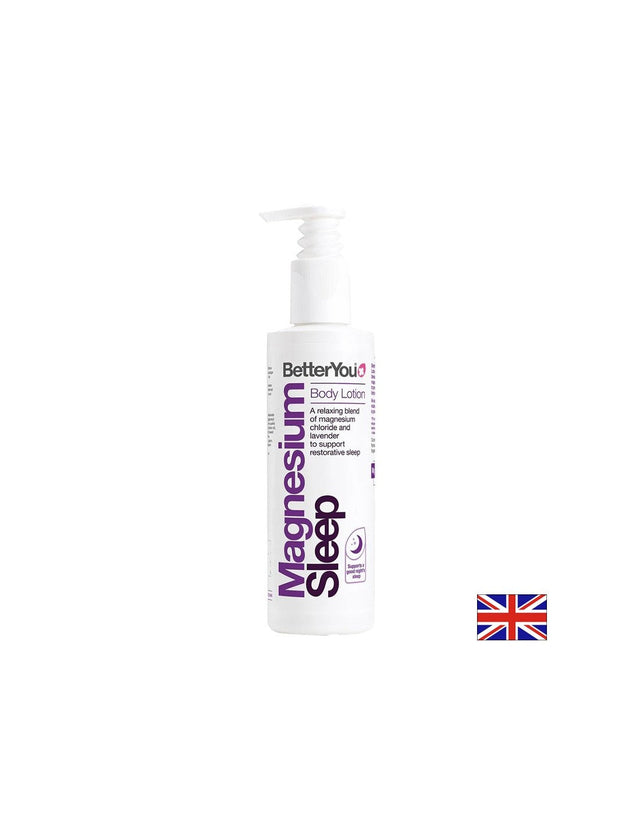 Магнезиев лосион за сън – За бързо заспиване и спокоен сън, 180 ml  BetterYou - Nutra Best Bulgaria