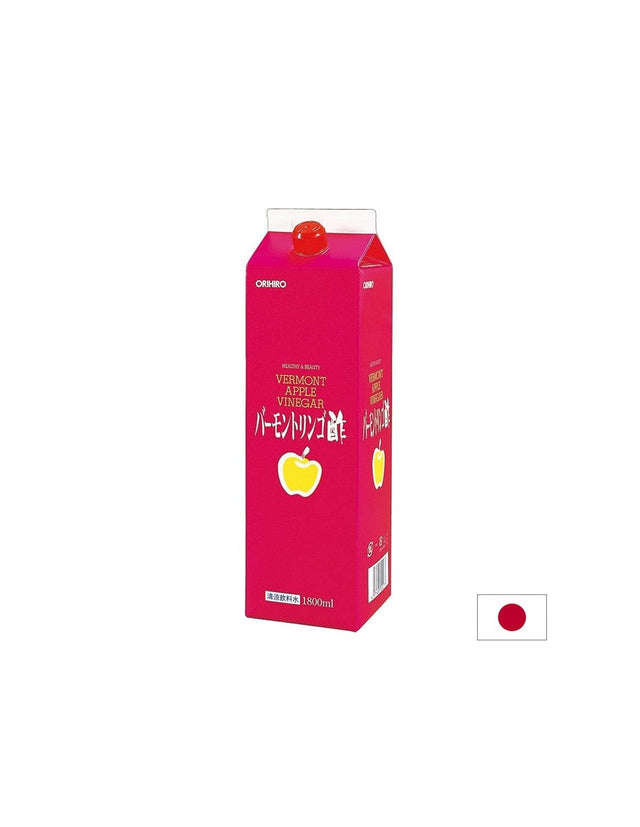 Ябълков оцет за пиене – Храносмилане, детокс и енергия, 1800 ml  Orihiro - Nutra Best Bulgaria