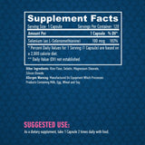 Selenium /Chelated - yeast free/ 100mcg. /  120 caps. - Nutra Best