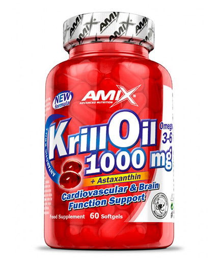 Krill Oil 1000 mg / 60 Softgels  AMIX - Nutra Best Bulgaria