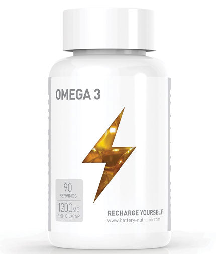 Omega 3 / 90 Caps  BATTERY - Nutra Best Bulgaria
