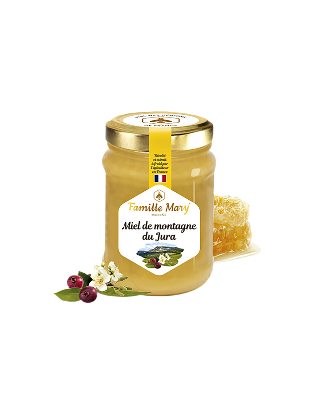 Планински пчелен мед от Жура, Франция, 230 g - Nutra Best Bulgaria