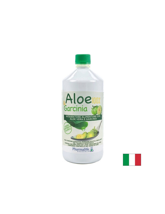 Алое вера + Гарциния камбоджа – Храносмилане и контрол на теглото, 1L  Pharmalife Research - Nutra Best Bulgaria