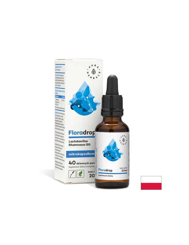 Флорадроп /Пробиотични капки 2 млрд. активни пробиотици/, 20 ml Aura Herbals  Aura Herbals - Nutra Best Bulgaria
