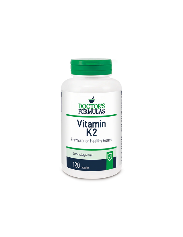 Витамин К2 -  Костна система, 200 mcg х 120 капсули Doctor’s Formulas - Nutra Best