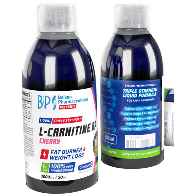 Liquid L-Carnitine BP| Carnipure® - 500 мл - Nutra Best Bulgaria