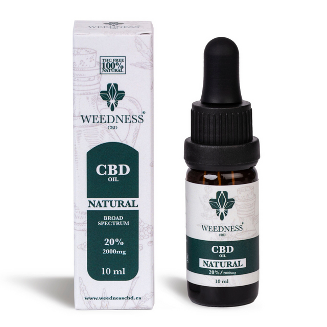 Хармония СБД масло 20% Широк спектър |Натурално (10ml)  Weedness - Nutra Best Bulgaria