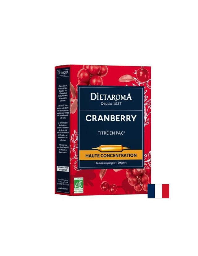 Уринарно здраве - Червена боровинка, 20 ампули за пиене  Dietaroma - Nutra Best Bulgaria