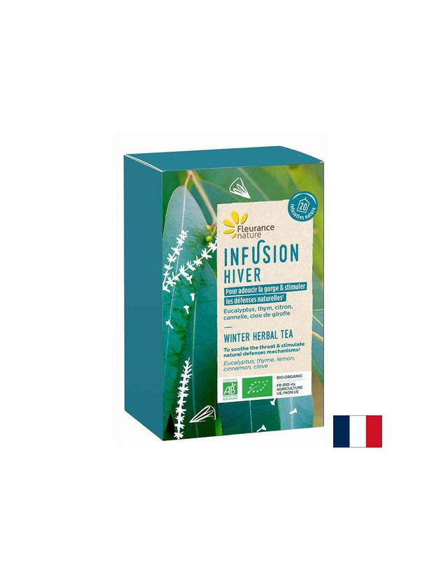 Зимен билков чай БИО, 20 филтърни пакетчета  Fleurance Nature - Nutra Best Bulgaria