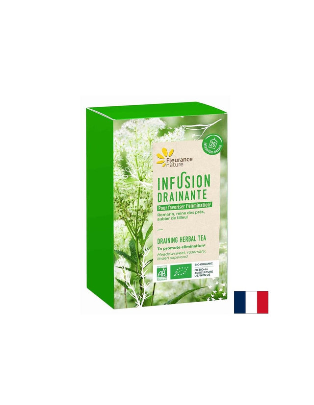 Диуретичен чай, БИО, 20 филтърни пакетчета  Fleurance Nature - Nutra Best Bulgaria