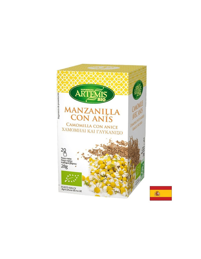 Чай с Лайка и Анасон БИО, 20 филтърни пакетчета  Herbes del Molí - Nutra Best Bulgaria