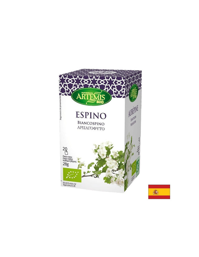 Чай от Глог Био, 20 филтърни пакетчета  Herbes del Molí - Nutra Best Bulgaria