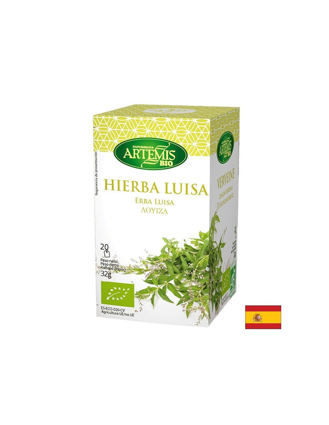 Чай от Лимонова вербена БИО, 20 филтърни пакетчета  Herbes del Molí - Nutra Best Bulgaria