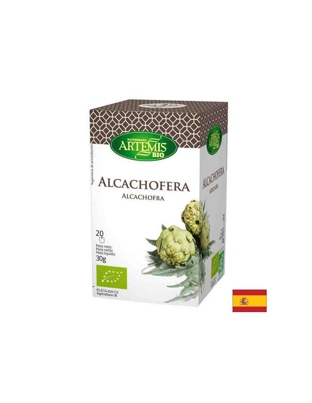 Чай от артишок Био, 20 филтърни пакетчета  Herbes del Molí - Nutra Best Bulgaria