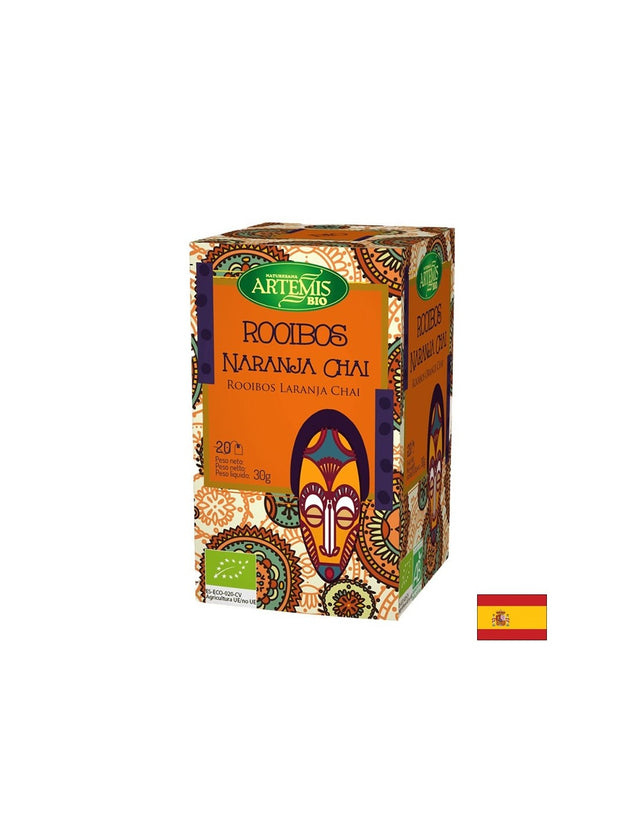 Чай Ройбос с портокал, 20 филтърни пакетчета Herbes del Moli  Herbes del Molí - Nutra Best Bulgaria