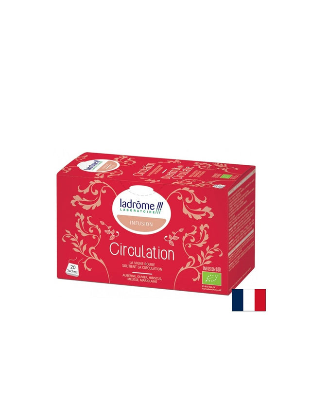 Билков чай за добро кръвообращение БИО, 20 филтърни пакетчета  Ladrome Laboratoire - Nutra Best Bulgaria