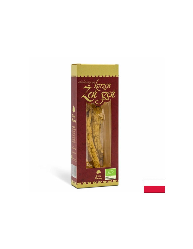Енергия и имунитет - Женшен (корен) БИО, 20 g Dary Natury  Dary Natury - Nutra Best Bulgaria
