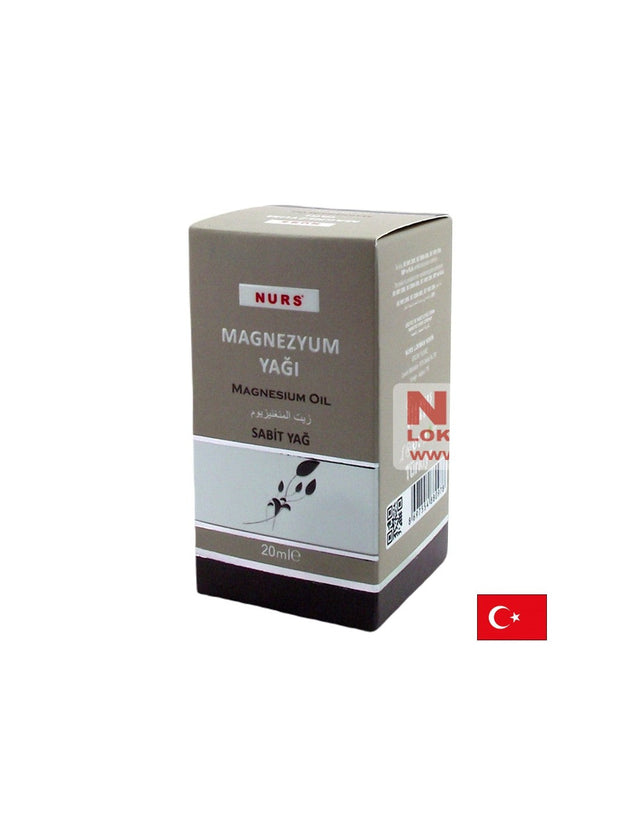 Магнезиево олио, 20 ml капки  Nurs Lokman Hekim - Nutra Best Bulgaria