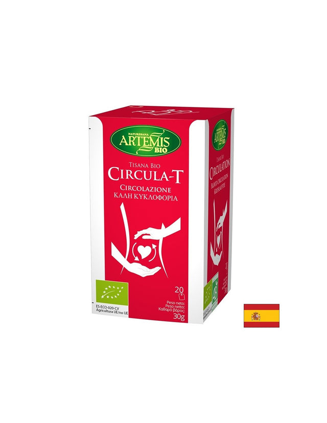 Чай за добро кръвообращение Био, 20 филтърни пакетчета x 30 g  Herbes del Molí - Nutra Best Bulgaria