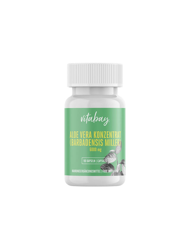 Алое Вера концентрат 200:1 - имунитет и добро храносмилане, 90 капсули  Vitabay - Nutra Best Bulgaria