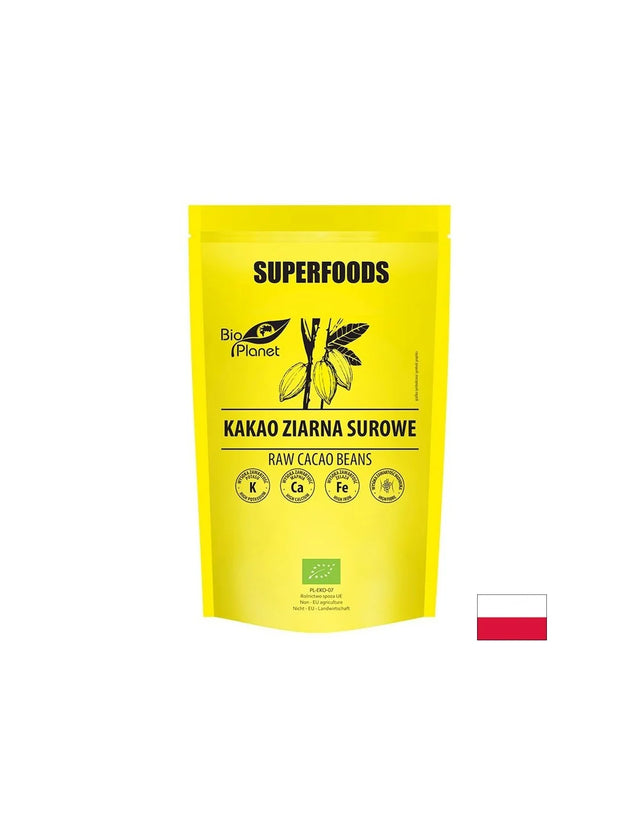 Какаови зърна (сурови), БИО, 200 g  Bio Planet - Nutra Best Bulgaria